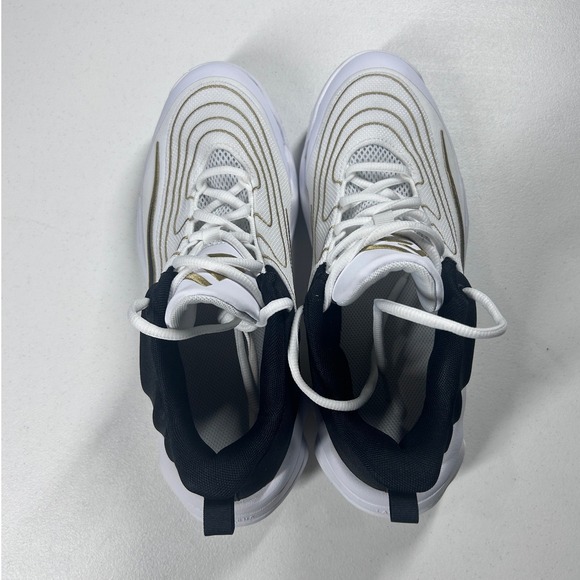 Nike Giannis Immortality 4 (GS) Basketball Shoes White Black Youth 6.5Y (No Box) - Picture 7 of 9